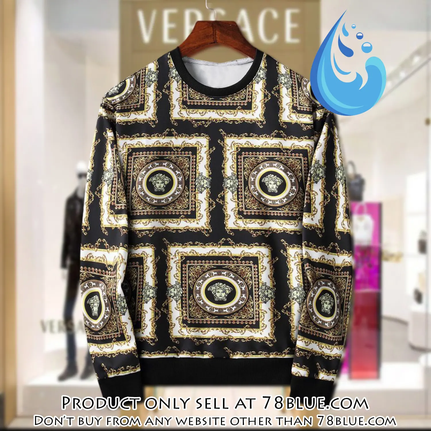 Versace luxury ugly sweater for winter lzu1407 78b1635893